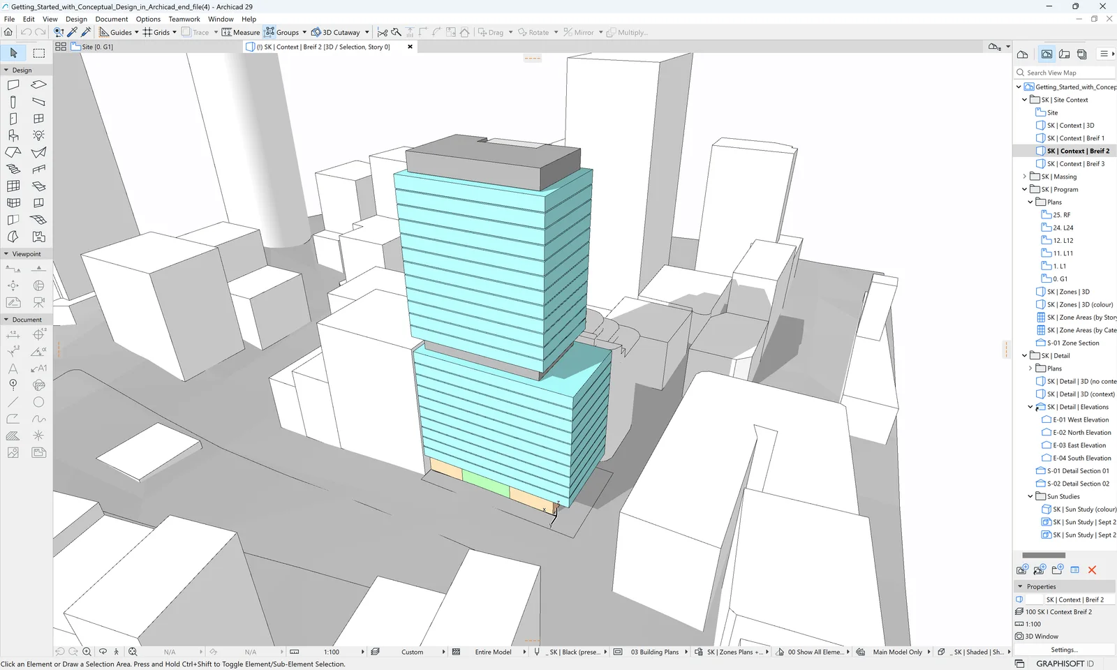 Archicad design capability
